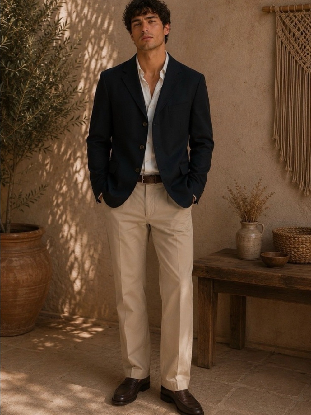 Bonobos Tan Wednesday Pants - Straight Fit